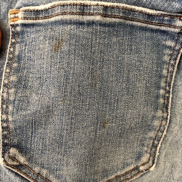 Madewell 10” High Rise Distressed Skinny Jeans  Size 26 - Picture 7 of 7